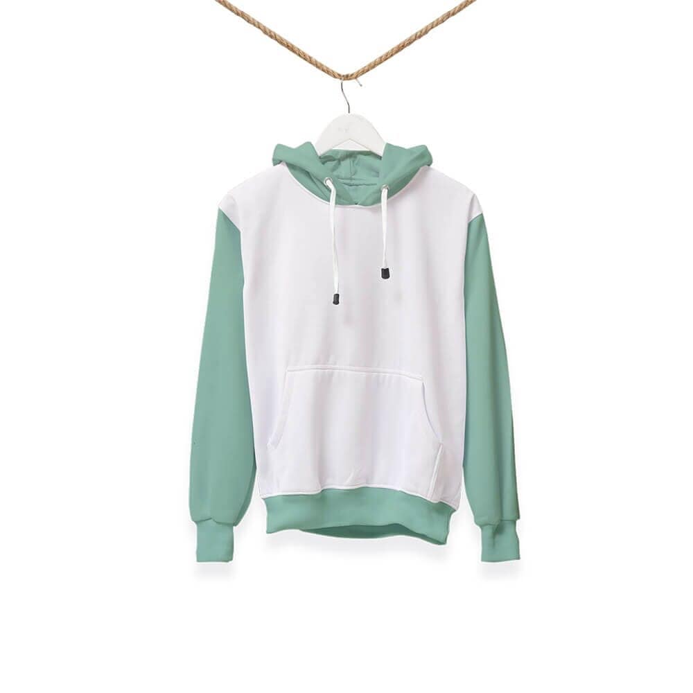 Teal & White